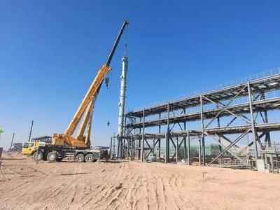 国内最大PTMEG、PBAT新材料产业链一体化项目启动安装，2022年设备安装序幕拉开